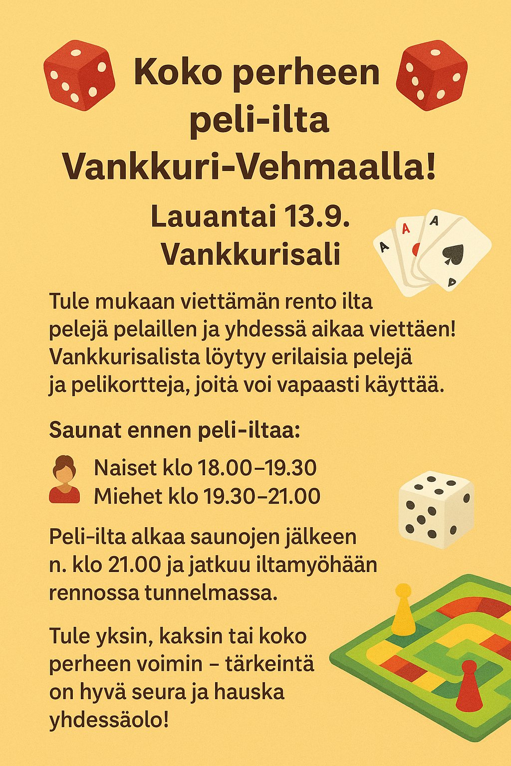 Peli-ilta ohjelma